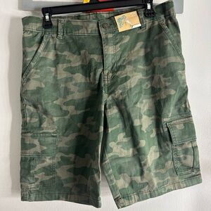 Boys Camouflage Cargo Shorts -  18 H
